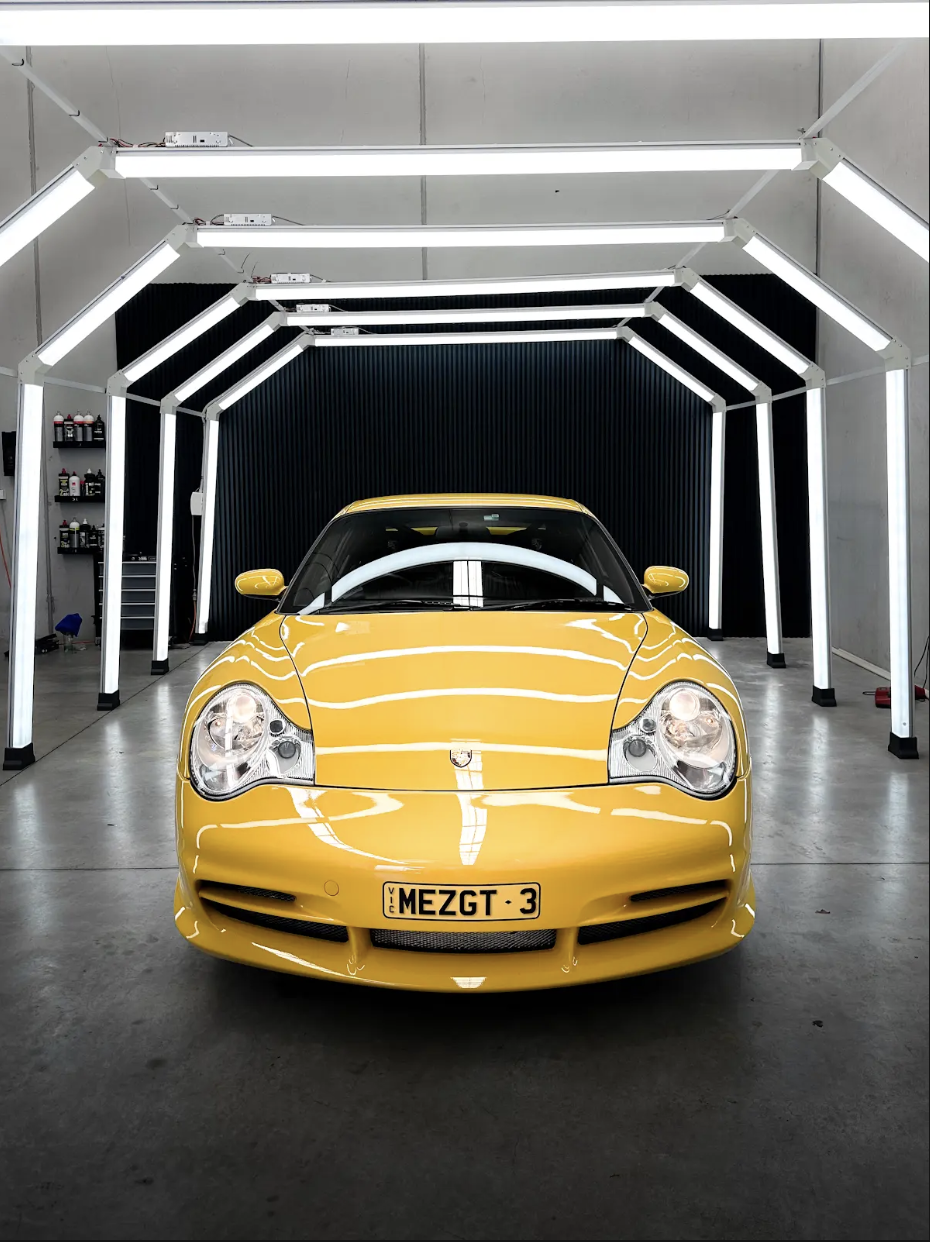 Porsche 911 GT3 paint correction and ceramic coating